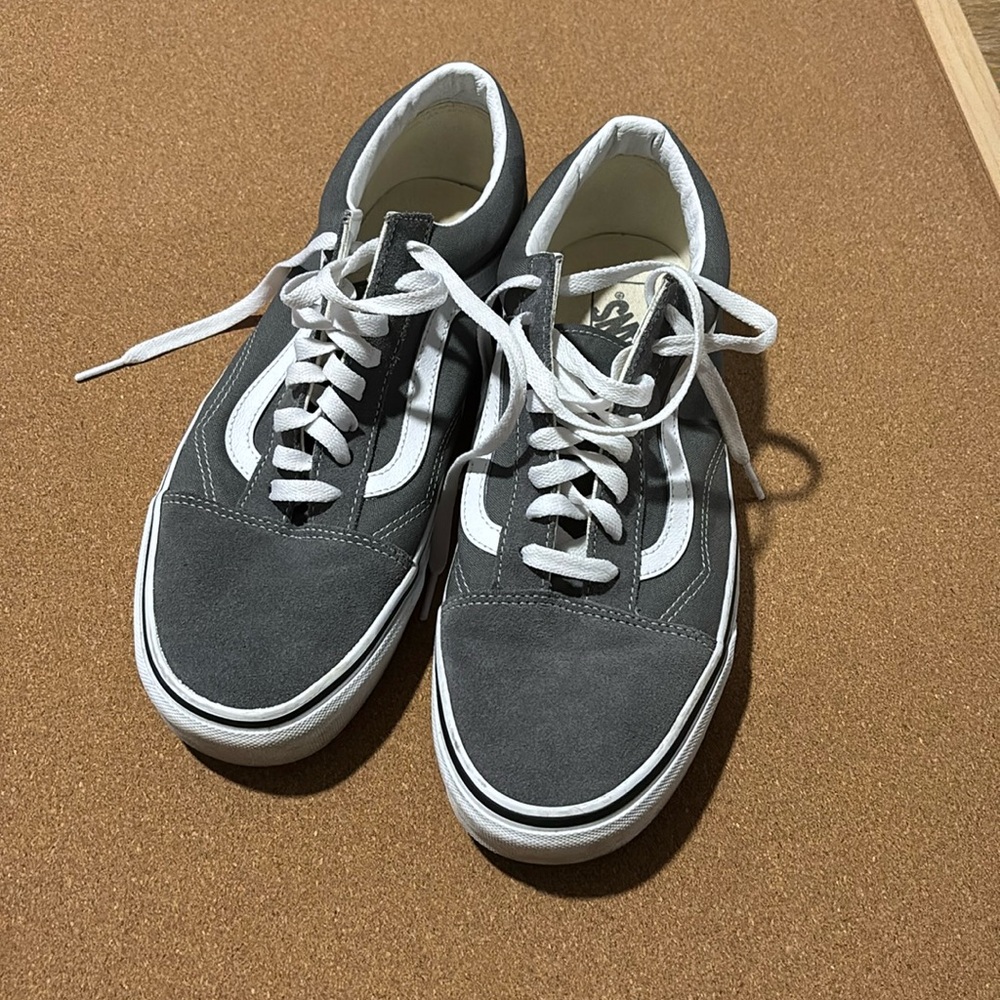 Old School Grey Vans